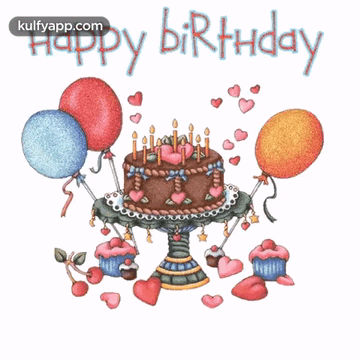 Happy Birthday.Gif GIF - Happy birthday Birthday Wishes - Discover & Share  GIFs